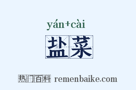 盐菜是什么意思的图片